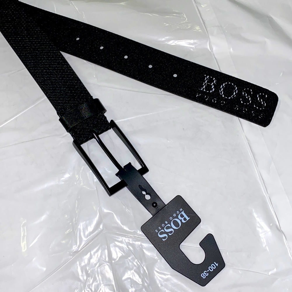 Boss Hugo Boss Mens Black Belt